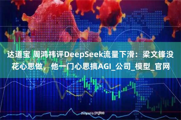 达道宝 周鸿祎评DeepSeek流量下滑:梁文锋没花心思做,他一门心思搞AGI_公司_模型_官网